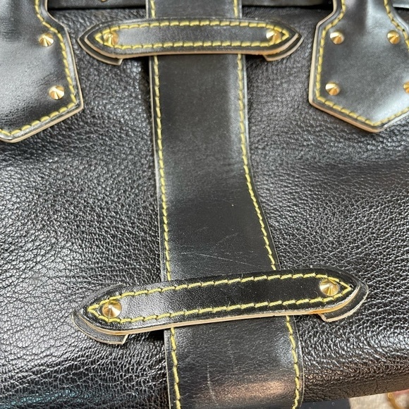 Authentic Louis Vuitton Suhali L'Ingenieux PM Black Leather DR Satchel Handbag - Picture 10 of 11